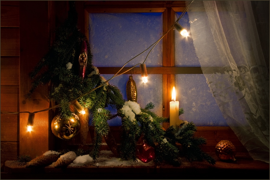 Романтический рождественский вечер - 176 фото