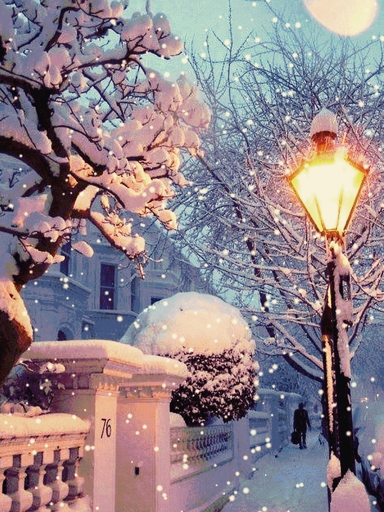 Зима снежная картинки