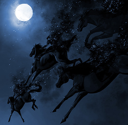 Вечер, угасая, поил серебром...