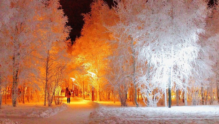 Люблю твои снега