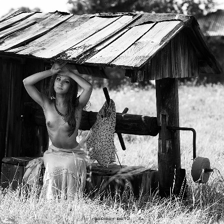 Дом и колодец