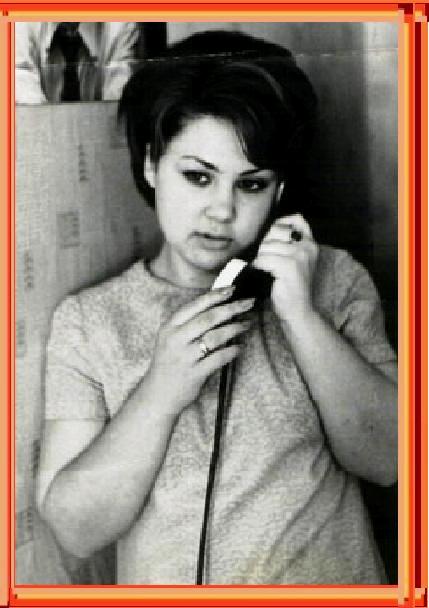 Гибкие березки дремлют под луной 1970г