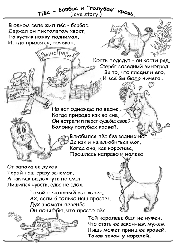 Пёс - барбос и голубая кровь