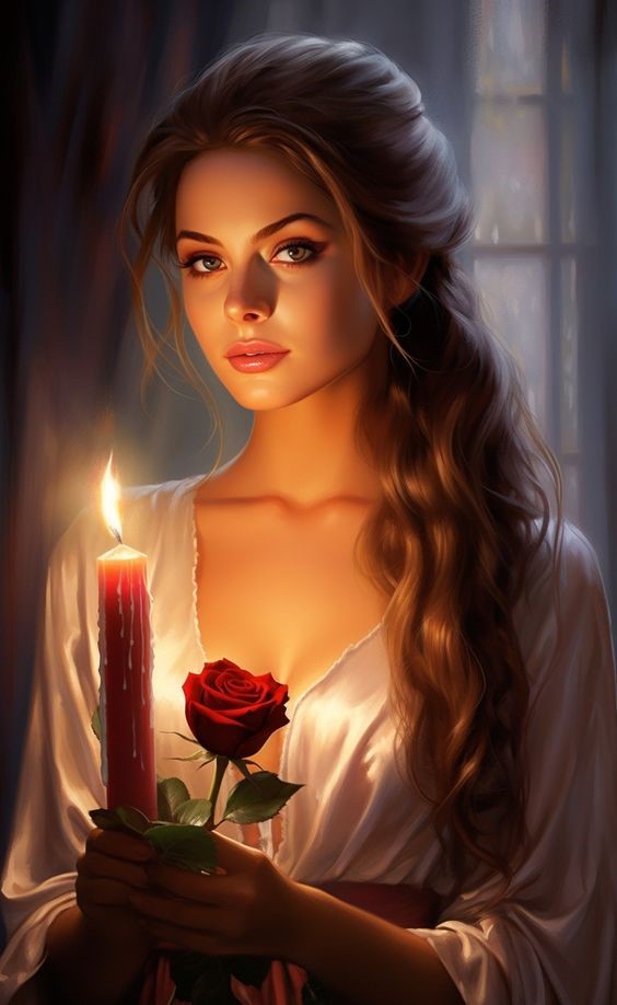 Огонь свечи