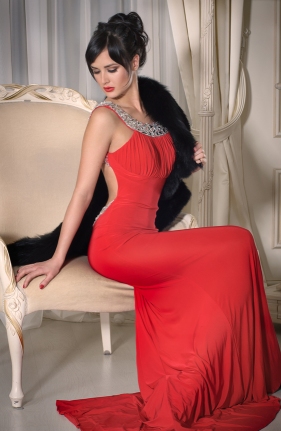 На стихо Л. Малковой. Я сегодня в платье цвета