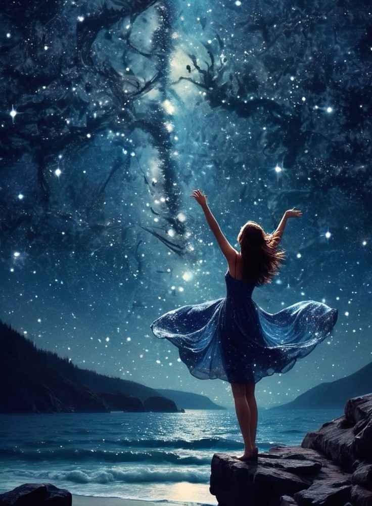 А наша звездочка в мирах горит иных...