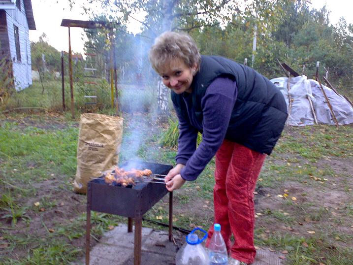 Непременно на дачу