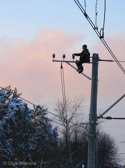 Зима в мегаполисе