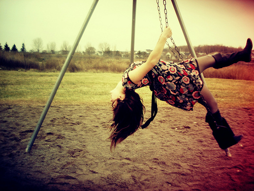 снег внутри глаз