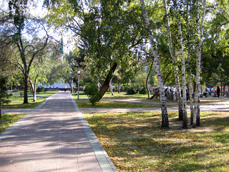 Нарымский сквер, любимый, сквозь года