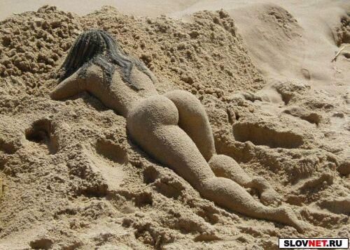 Женщина и берег