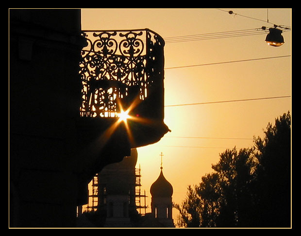 Балконный закат...