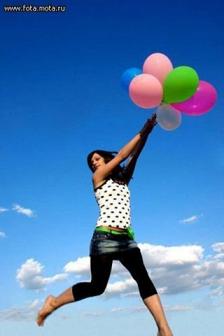 Я чувства в небо отпускаю...