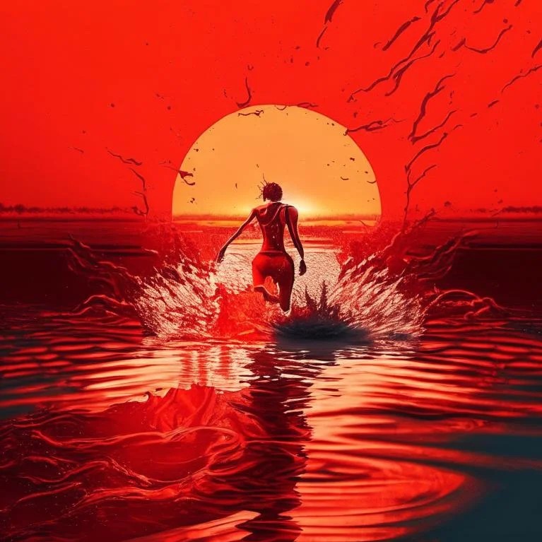 Солнышко садилось...