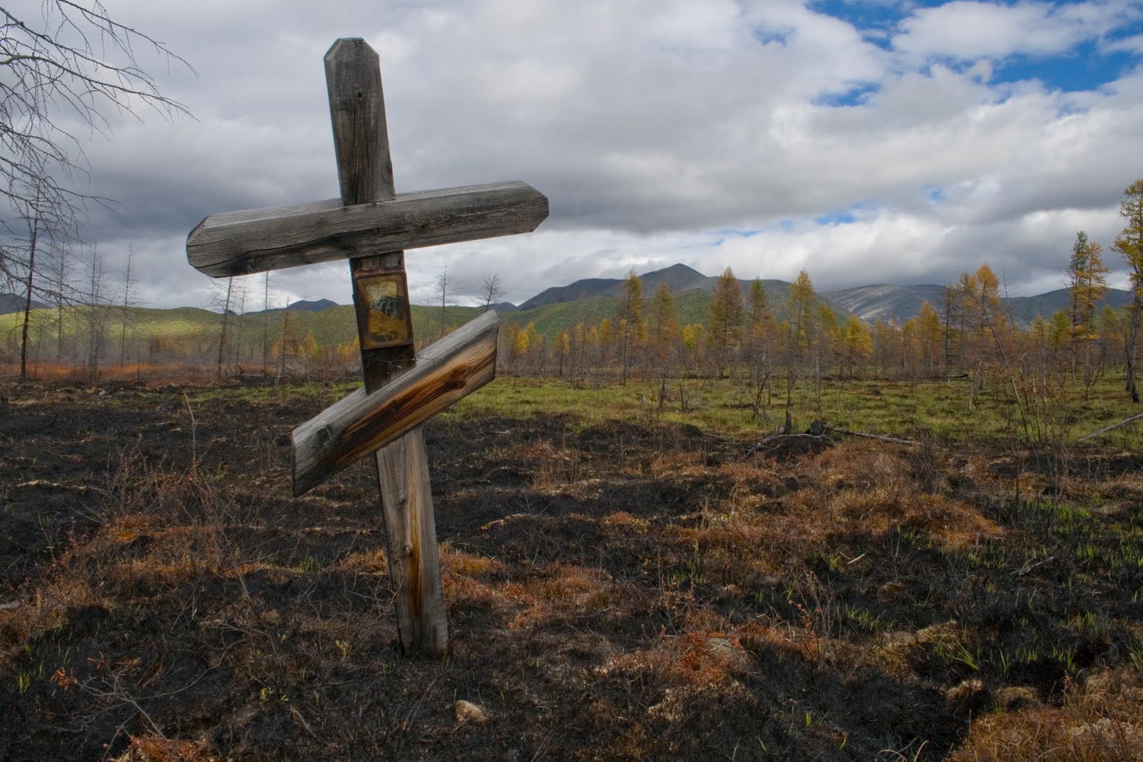 На бывшем Поселении...