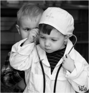 У доктора...