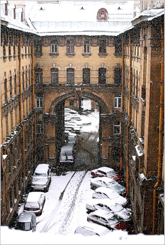 Зима в городе