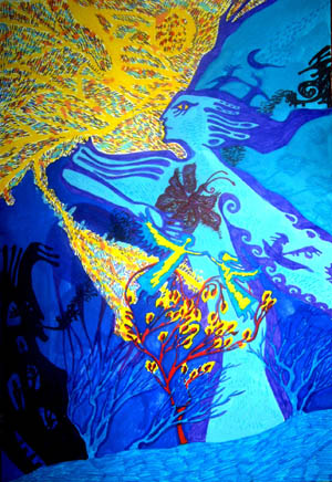 Глаза лучами греть