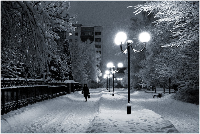 Снежное нежное