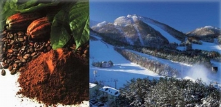 разноцветный песок сухим из воды