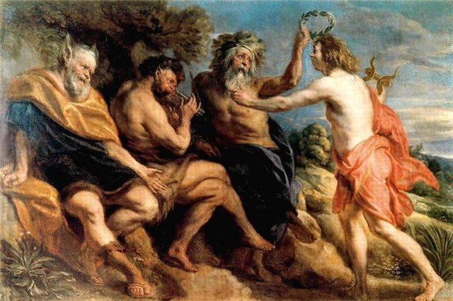 Пан, Мидас и Аполлон