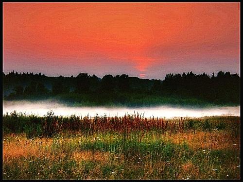 Рисунок на песню закаты алые