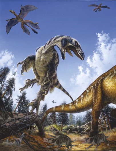 Небо велоцирапторов