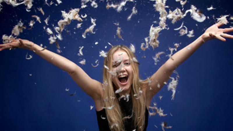 Я просто счастлива, и очень