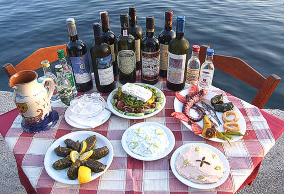 В Афинской таверне