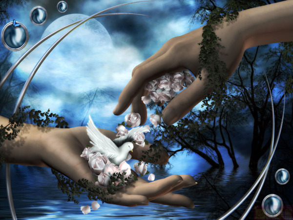 Наши руки незримо сплелись