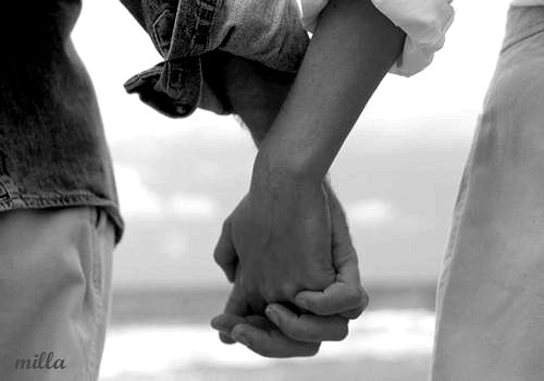 Взять за руку