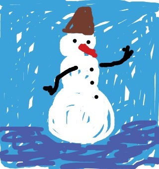 Снеговик - загадка