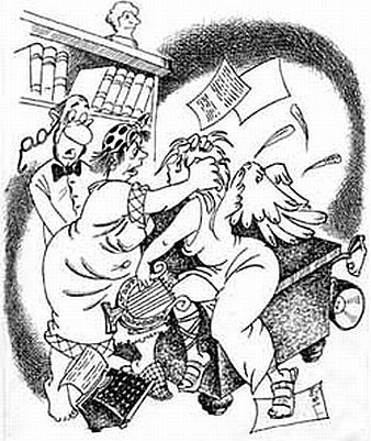 Прилетала жаловаться Муза...