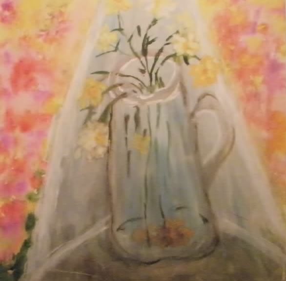 Кувшин-цветы