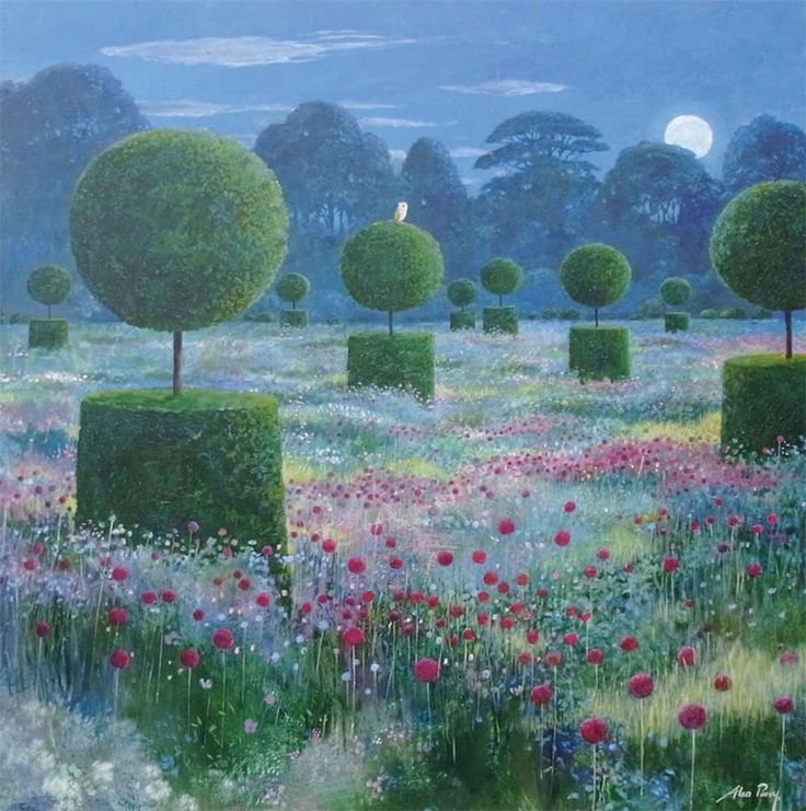 В сиреневой дали...