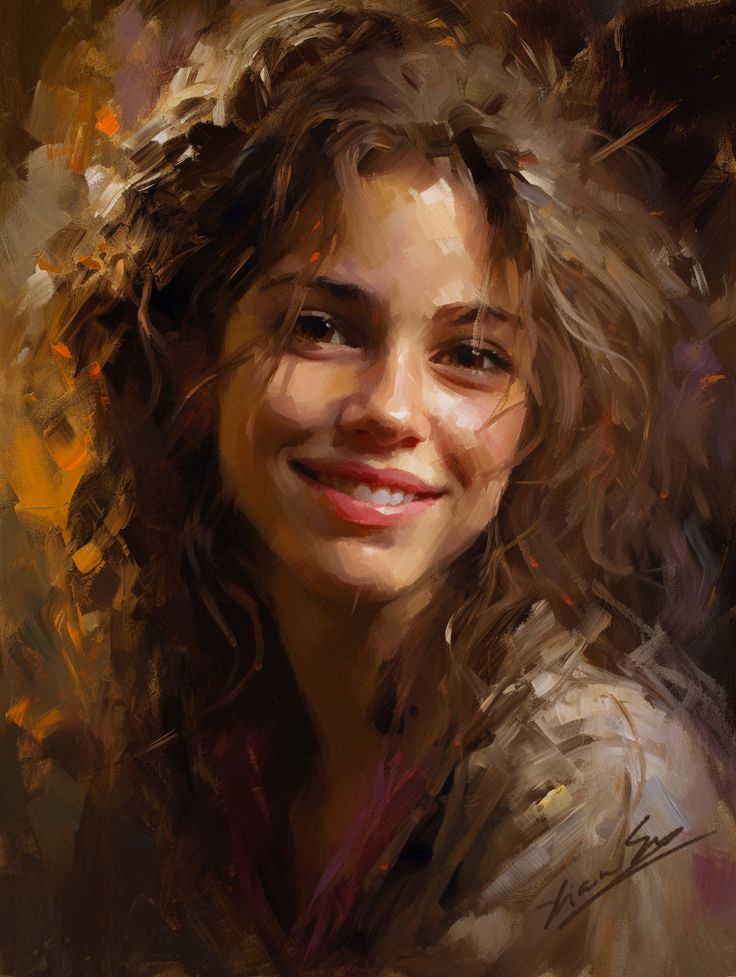 Я нарисую твой портрет...