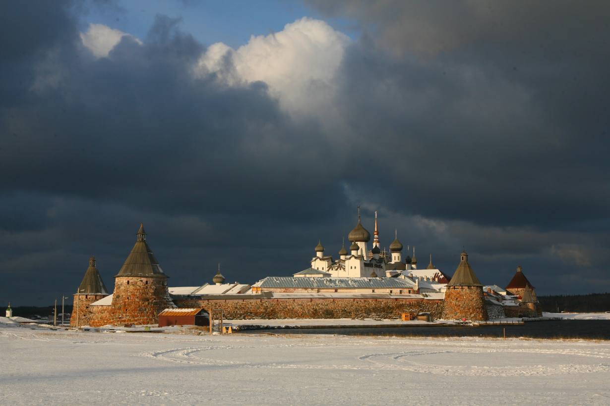 Белое море Соловецкие острова