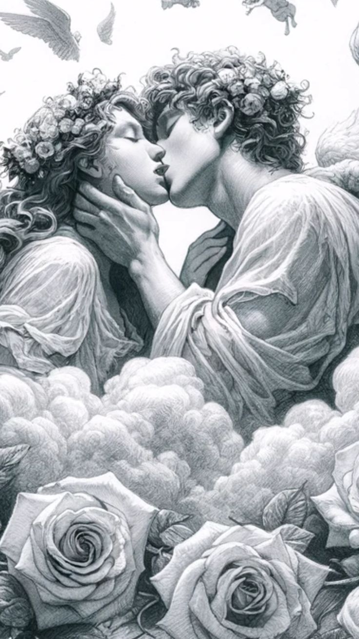 Объятья страсти в нежности раскрыли