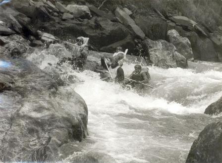 Сплав по р. Ингури, 1989 г