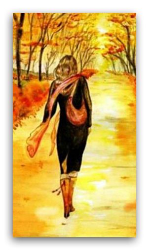 Выходи мне навстречу, осень...