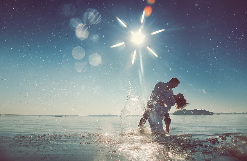 Я наслаждался видом прекрасным небесной лазури...