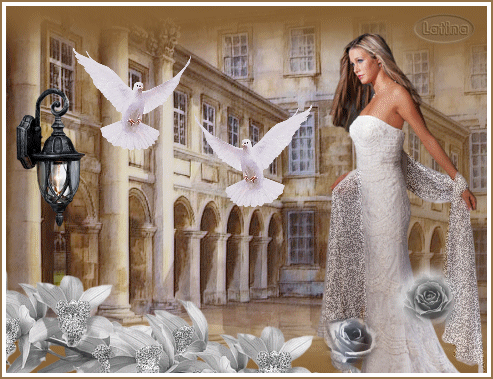 Серебристая шаль!