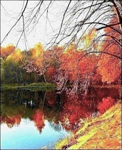 Танец нашей осени...