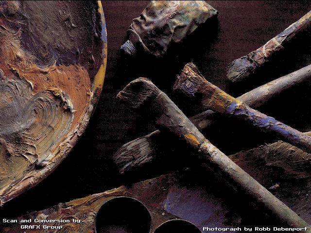 Я нанесу автопортрет