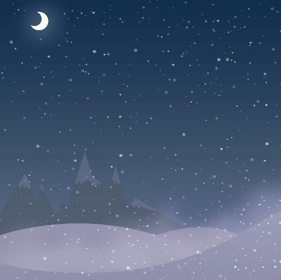 Сегодня так робко ложится