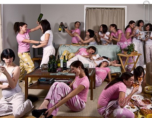 Женский тост-