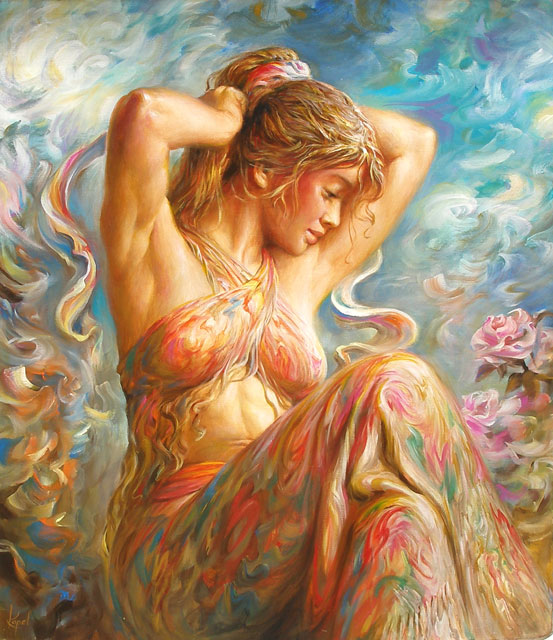 Словно солнце уст коснулось...