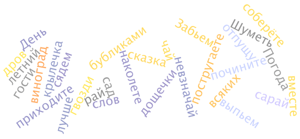 Вы приходите ко мне в гости