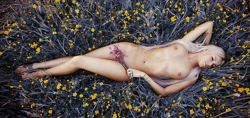 Обнажённое женское тело...