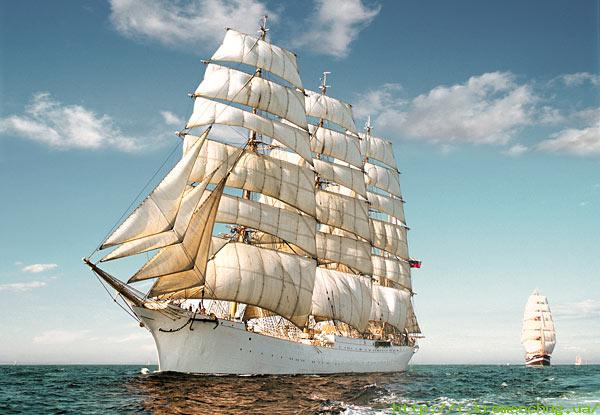 Парусник и пароход (Белозёрова Светлана) / Стихи.ру